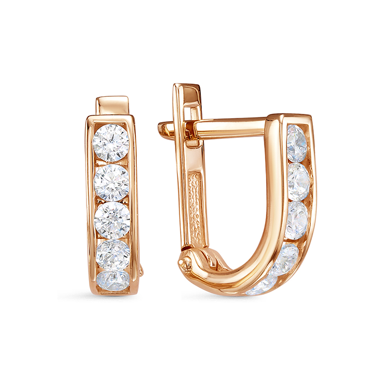 Серьги арт.1203642 1,18г