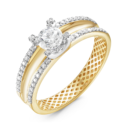 Кольцо арт.дф110076л 19,5р. 2,31г