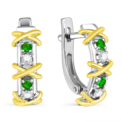 Серьги арт.С-173-012 4,44г