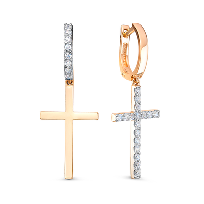 Серьги ассиметр арт.б1204418