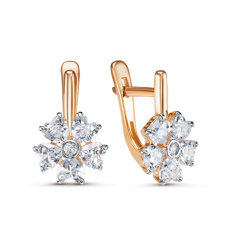 Серьги арт.1203379 1,87г