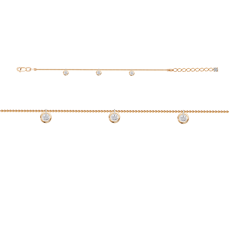 Браслет арт.015134 2,68г