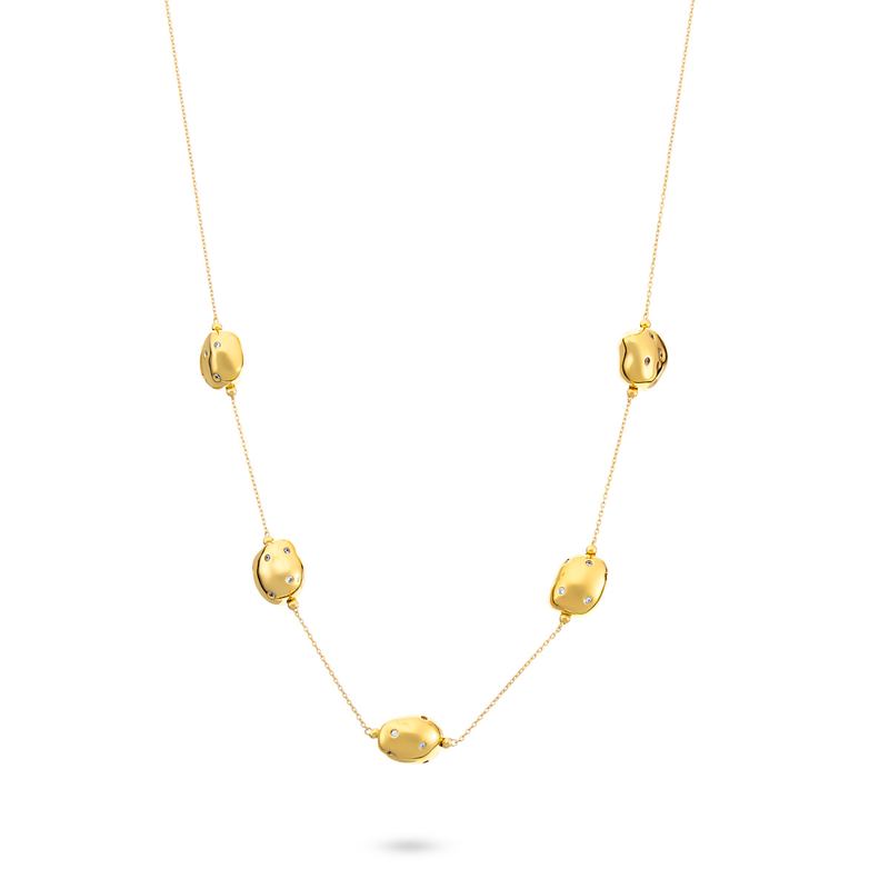 Колье арт.RB-N330-2-X-L-X-X-W 45р. 11,25г