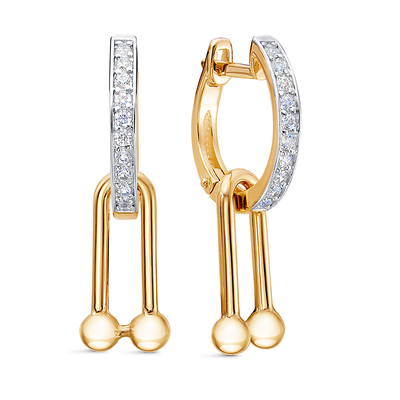 Серьги арт.л1204013 2,23г