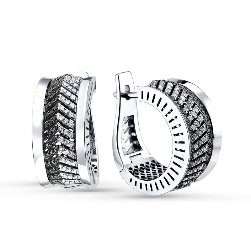 Серьги арт.02-02557-03-040-07-04 9,64г