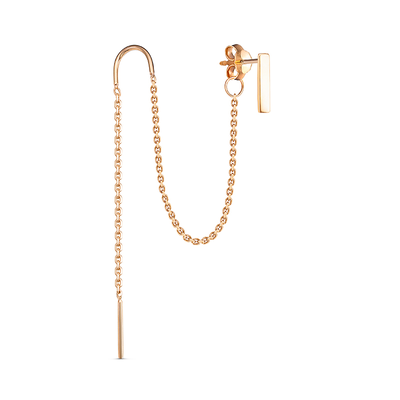 Непарные серьги арт.0504629 0,8г