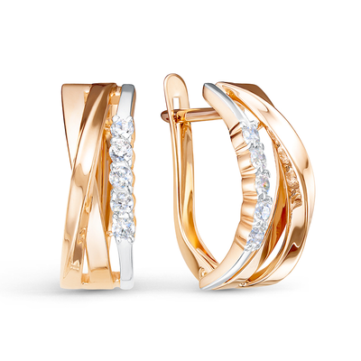 Серьги арт.1205470 4,28г