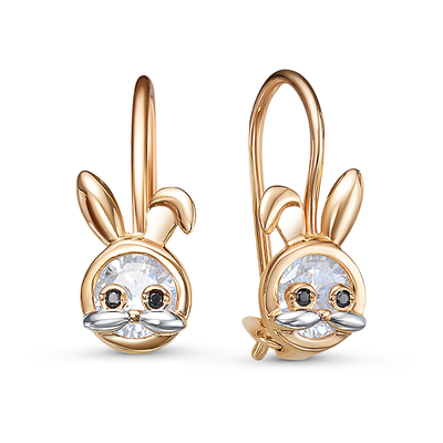 Серьги арт.1202869 1,29г