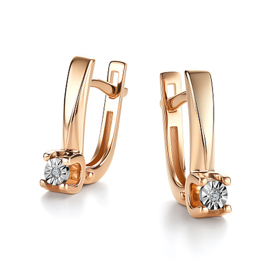 Серьги арт.26013-100 2,63г