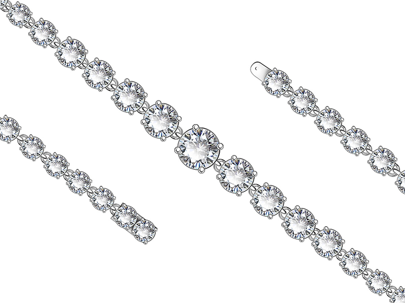 Браслет арт.7100119-00775 18,0р. 15,37г