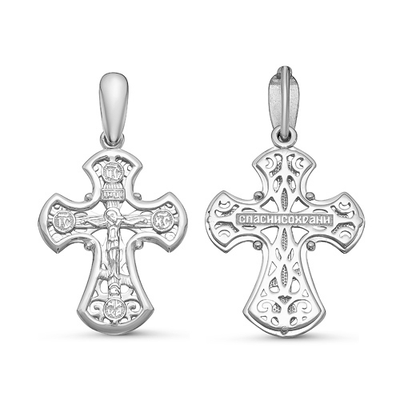 Крест 925 с080423 арт.с080423