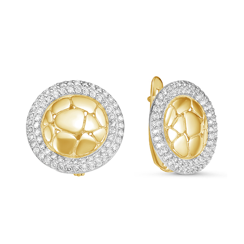 Серьги арт.с126055пзл 3,08г