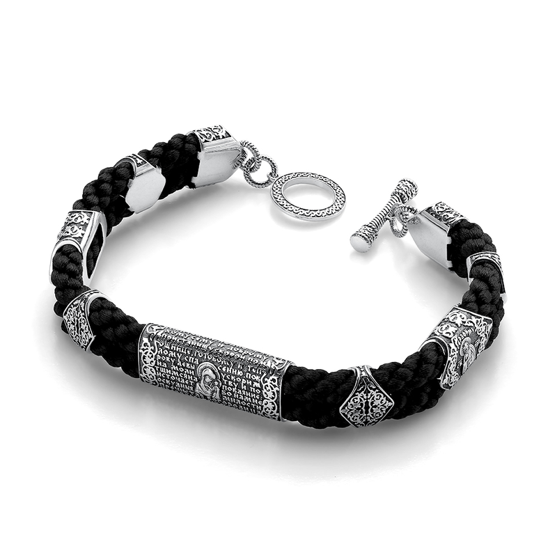 Браслет со шнурком арт.SОБ-602-4 23.0р. 32,26г