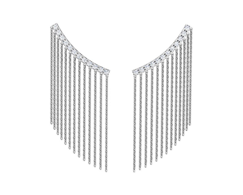 Серьги-каффы арт.0221318-00775