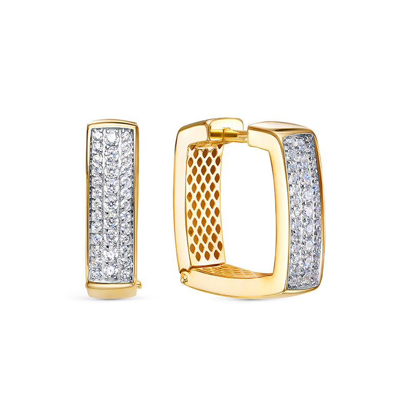 Серьги арт.дф1201656рл 4,69г