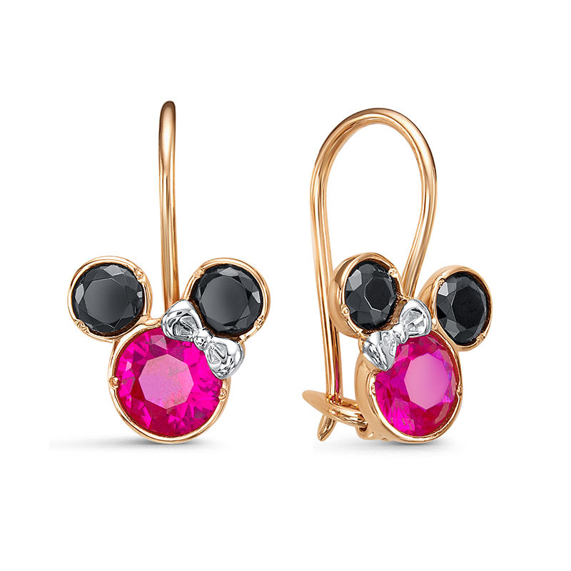 Серьги арт.1203416 1,35г