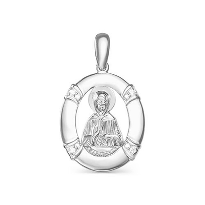 Подвеска 925 с031739 арт.с031739 4 Фианит Кр 1,25 0,012;4 Фианит Кр 1,00 0,007;