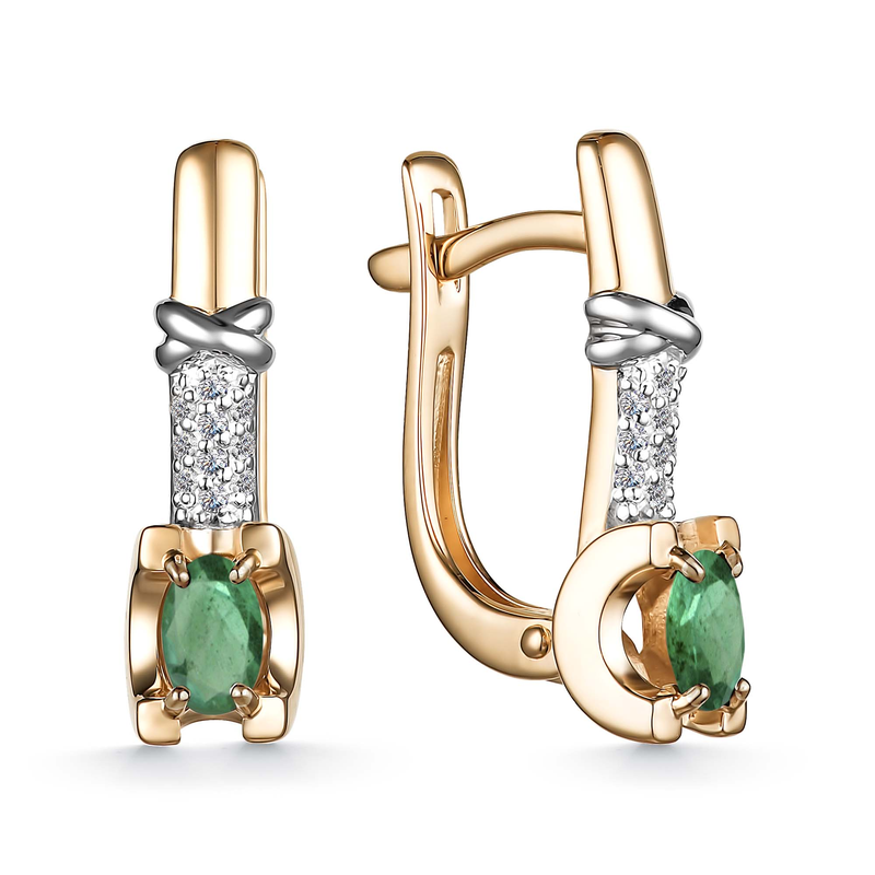 Серьги арт.25804-101 3,49г