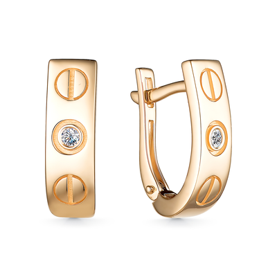 Серьги арт.25775-100 3,49г