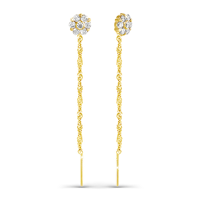 Серьги арт.л140069 0,98г