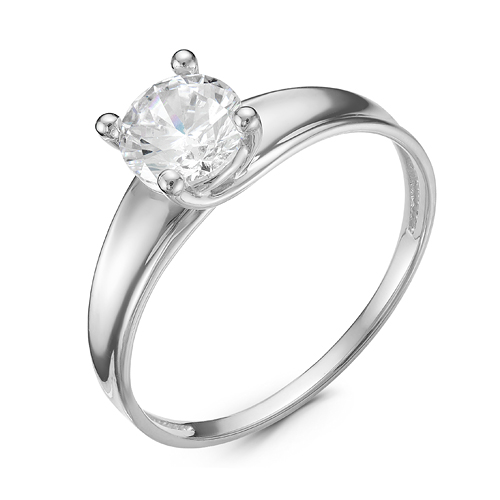 Кольцо 585 б116632 арт.б116632 1 Фианит Кр 6,00 0,28; 17,0 р.