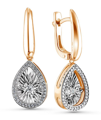 Серьги арт.02-11-5497-31-00 5,75г