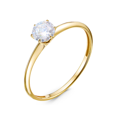 Кольцо 585 л1101543 арт.л1101543 1 Фианит Кр 5,00 0,158;