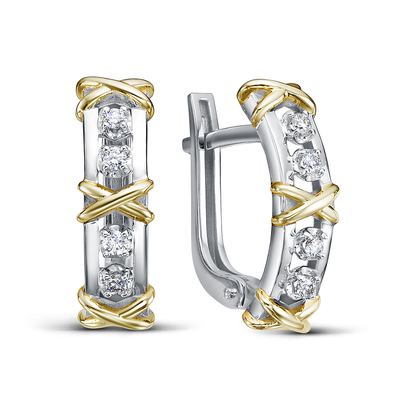 Серьги арт.с120059 2,88г