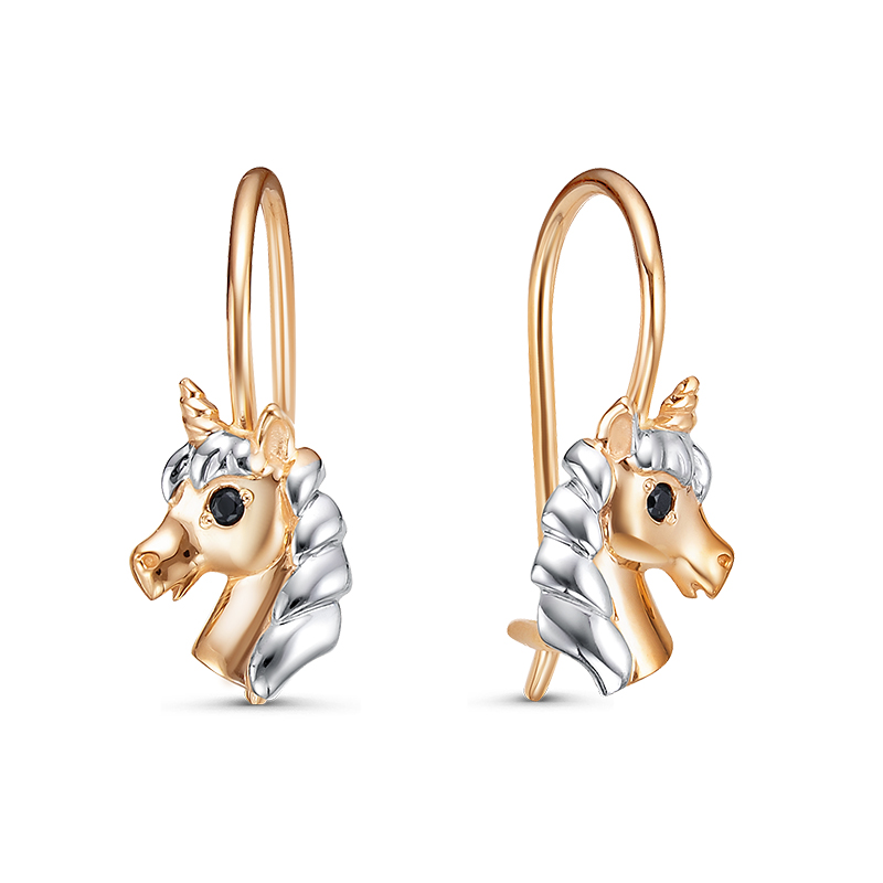 Серьги арт.1202734 0,96г