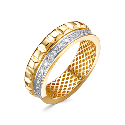 Кольцо арт.д1102047рл/17,5 17,5р. 3,37г