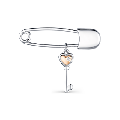 Брошь 925 04-1726/000Б-00 арт.04-1726/000Б-00 Бриллиант