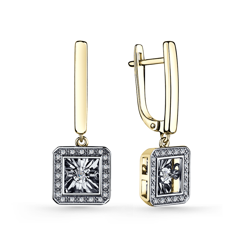 Серьги арт.02-13-5890-31-00-1 4,45г