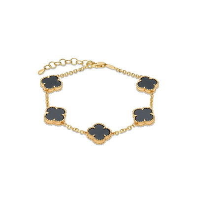 Браслет арт.4-228-200Ж-ОнкЧ 16,5~19,5р.