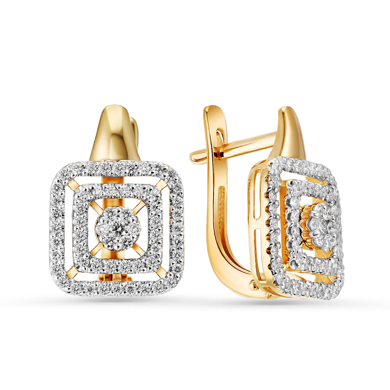 Серьги арт.02-02802-06-001-01-01 4,43г