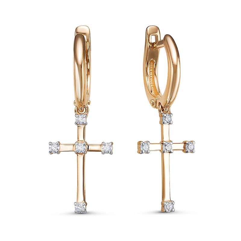 Серьги арт.1202995 2,49г