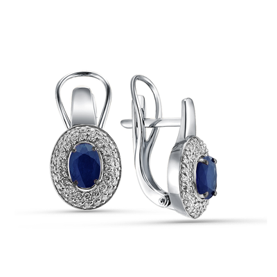 Серьги арт.02-02491-03-009-01-04 4,7г