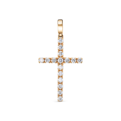 Подвеска 585 3299-100 арт.3299-100 1 Бриллиант Круг 57 0,058 15-20 3/6А, 15 Бриллиант Круг 57 0,545 