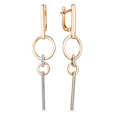 Серьги арт.25536-100 4,5г