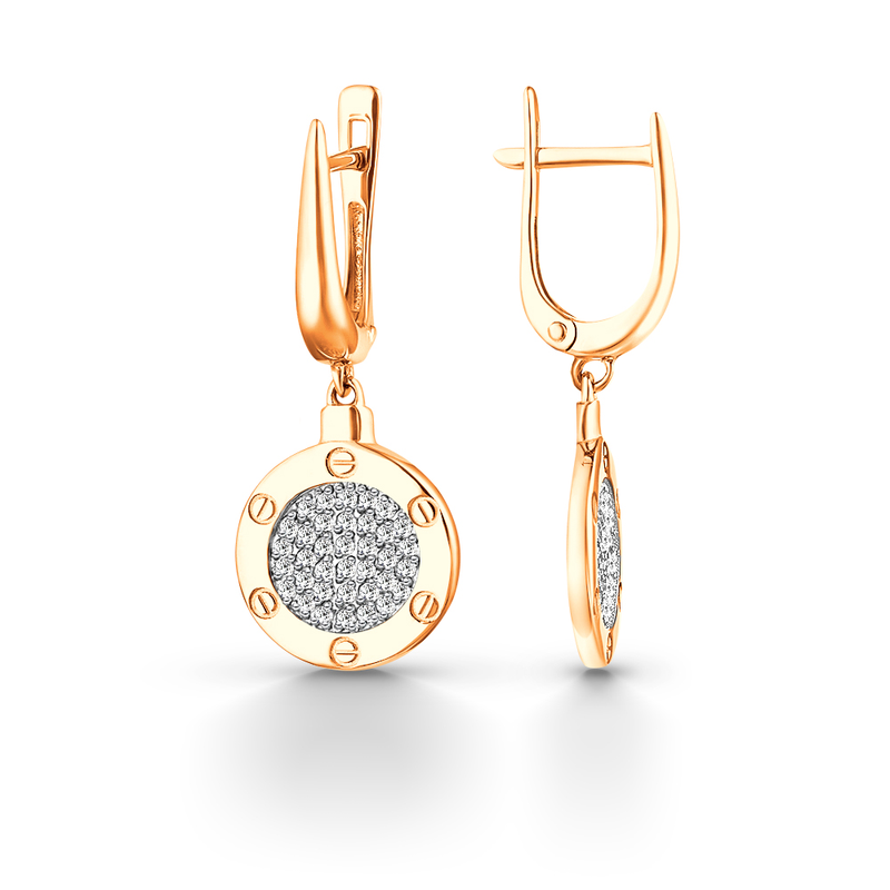 Серьги арт.с4848 2,91г