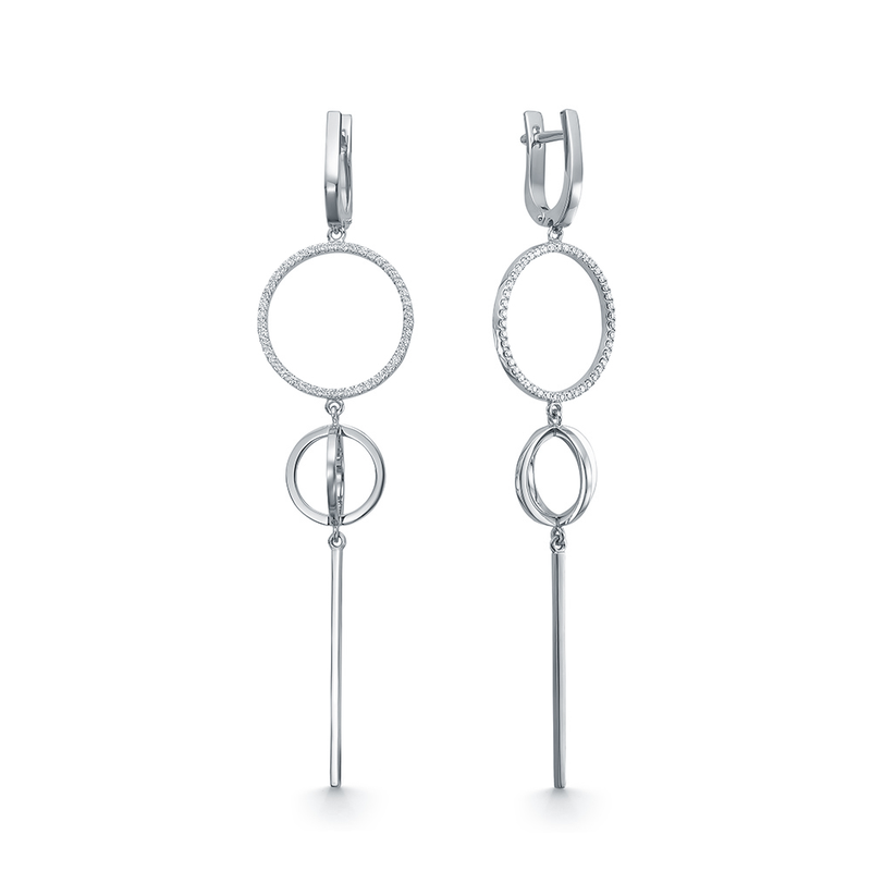 Серьги арт.4117-21001 10,22г