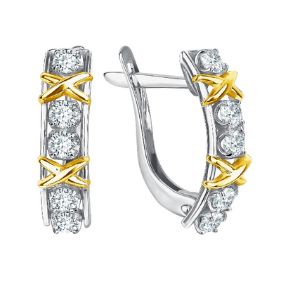 Серьги 2,76г