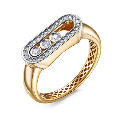 Кольцо арт.д1101514рл 18,5р. 2,63г