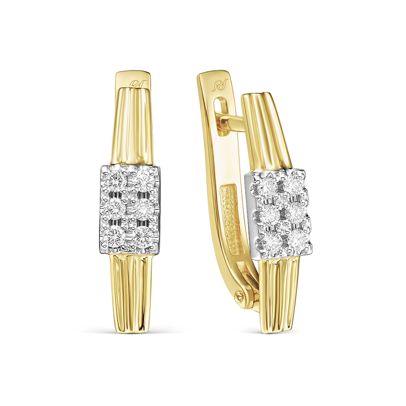 Серьги арт.С-1581-03 4,34г