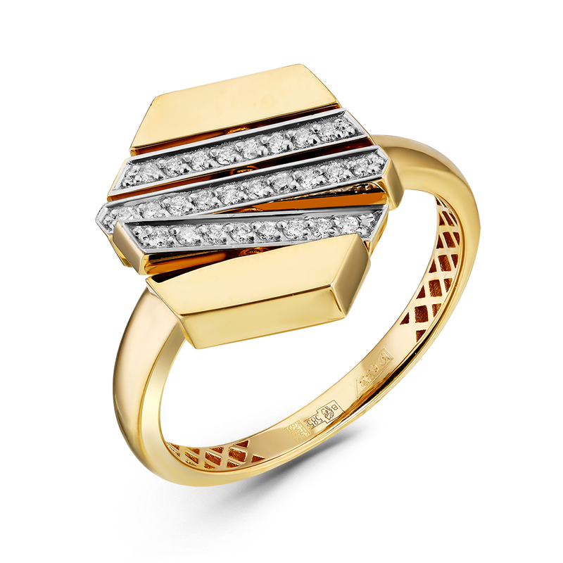 Кольцо арт.01-02890-05-001-07-01 17,5р. 4,1г