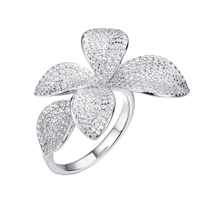 Кольцо арт.CZ-R01803-X-W-X-X-W