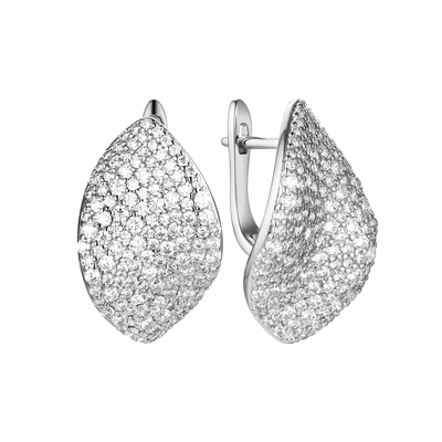 Серьги арт.CZ-E03221-X-W-X-X-W