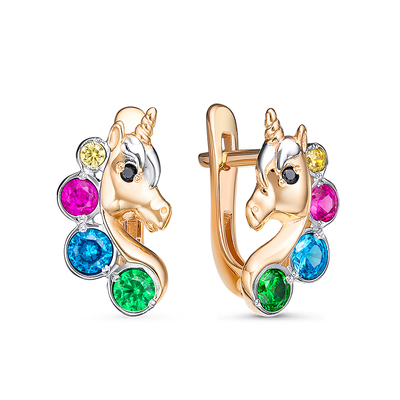 Серьги арт.1202592 1,79г