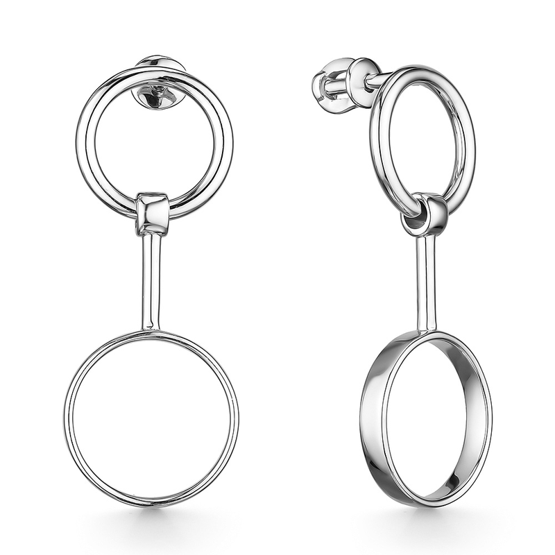 пусеты 585 с4253бел арт.с4253бел