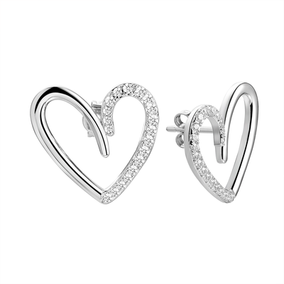 Серьги арт.CZ-E05542-X-W-X-X-W 4,4г