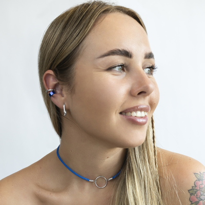 Серьга-каффа арт.0201379-45555 0,96г